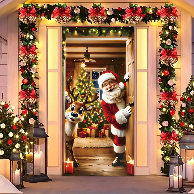 🎄Πρώιμη Χριστουγεννιάτικη Προσφορά: 50% έκπτωση 🎅Χριστουγεννιάτικες Διακοσμήσεις Πόρτας🎅