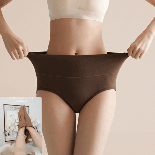 💖【Σετ 6 τεμαχίων】💖Ελαφρύ, αναπνεύσιμο, γυναικείο αντιβακτηριδιακό εσώρουχο από καθαρό βαμβάκι, που ελέγχει την κοιλιά και σφίγγει τη μέση.