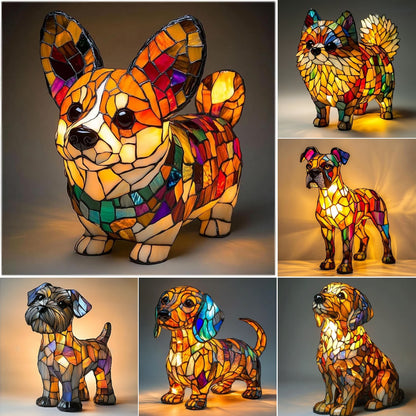 🐕🐕 Νυχτερινό φως LED για αγάλματα ζώων