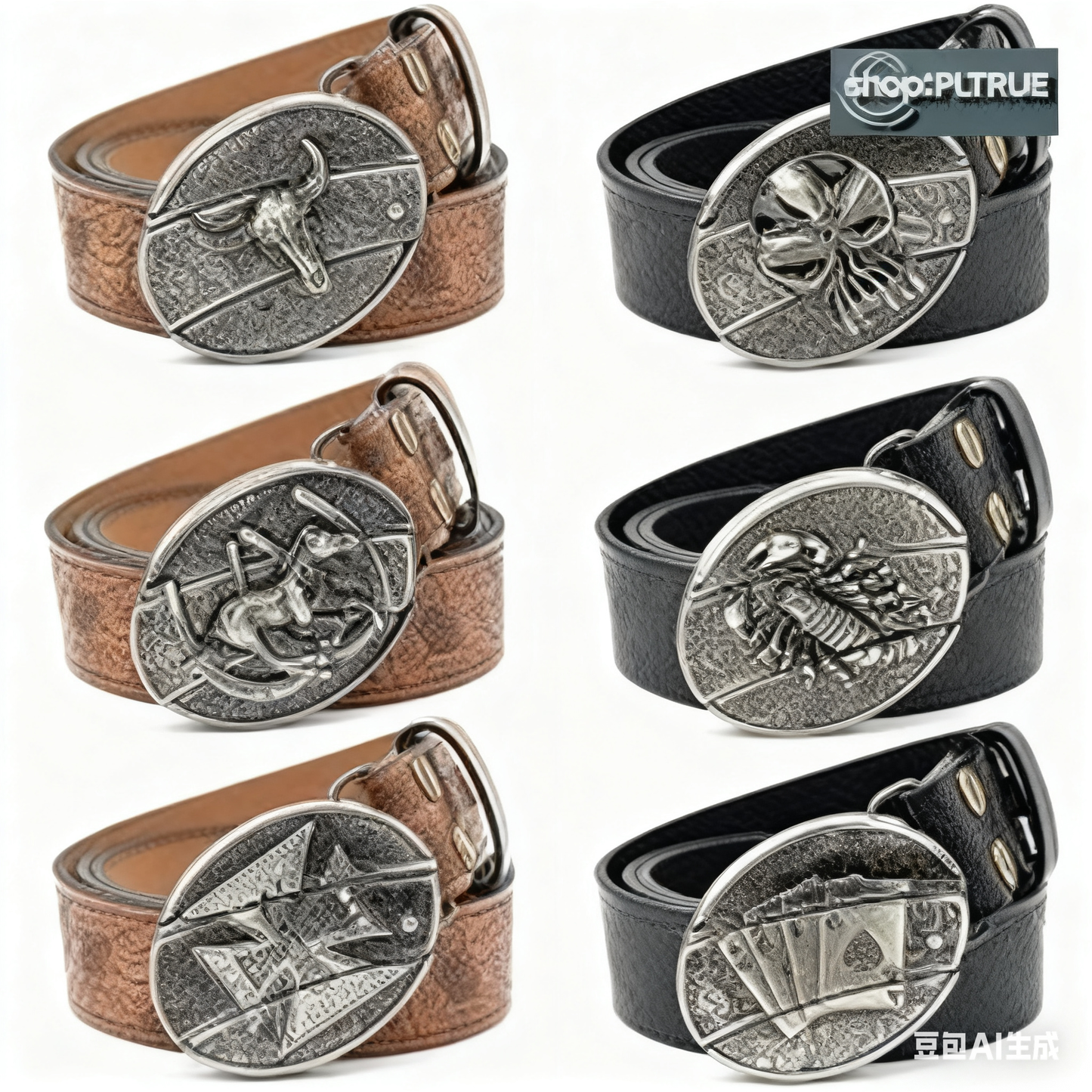 🆒🎁👍Ανδρική ανάγλυφη ζώνη με ενσωματωμένο μαχαίρι