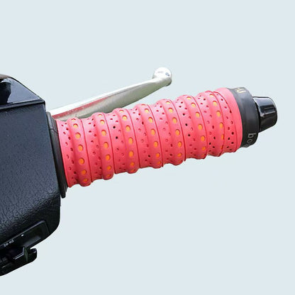 💯Μαλακή αντιολισθητική ταινία σιλικόνης για τιμόνι μοτοσικλέτας/ποδηλάτου