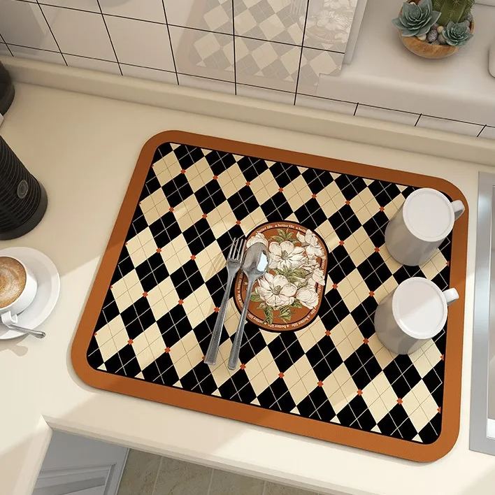 🔥😍Ειδική προσφορά περιορισμένης διάρκειας🌟 🌟 【Αγοράστε δύο και κερδίστε δύο δωρεάν】Πολυλειτουργικό στρώμα στεγνώματος κουζίνας