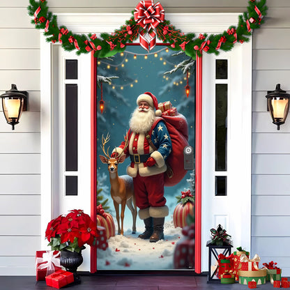 🎄 Πρώιμες Χριστουγεννιάτικες Εκπτώσεις: 50% έκπτωση🎅Χριστουγεννιάτικες Διακοσμήσεις Πόρτας🎅