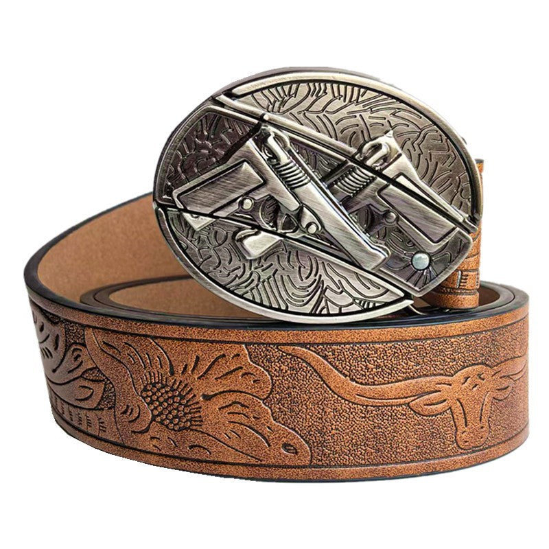 🔥😍Ειδική προσφορά περιορισμένης διάρκειας🆒🎁Ειδική προσφορά περιορισμένης διάρκειας👍Ανδρική ζώνη με ανάγλυφο σχέδιο και ενσωματωμένο μαχαίρι