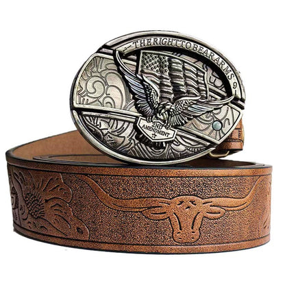 🆒🎁Ειδική προσφορά περιορισμένης διάρκειας👍Ανδρική ζώνη με ανάγλυφο σχέδιο και ενσωματωμένο μαχαίρι