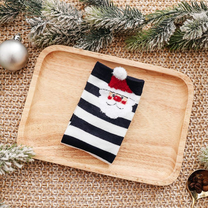 🔥【10 ζευγάρια，Μεγάλες Προσφορές】🔥Χριστουγεννιάτικες κάλτσες 2025, γυναικείες κάλτσες με σχέδια ζώων για το φθινόπωρο και τον χειμώνα, με σχέδια κινουμένων σχεδίων