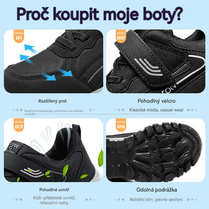 🏆Kupte 1, dostanete 1 zdarma【35-41】🔥Podzim/zima 2025 Nová stylová sportovní obuv pro střední a starší věk, pánská a dámská ležérní turistická obuv
