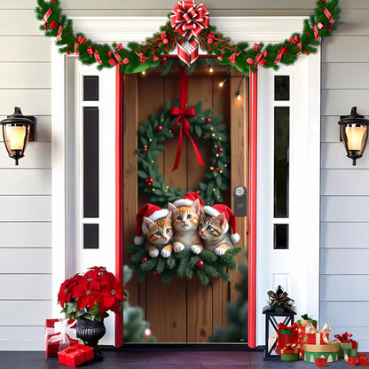 🎄 Πρώιμες Χριστουγεννιάτικες Εκπτώσεις: 50% έκπτωση🎅Χριστουγεννιάτικες Διακοσμήσεις Πόρτας🎅