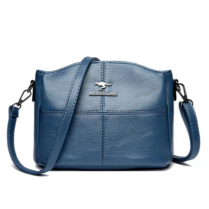 🔥👜👜 Νέα τσάντα ώμου από γνήσιο δέρμα, ρετρό χειροποίητη, μοντέρνα και ευέλικτη.