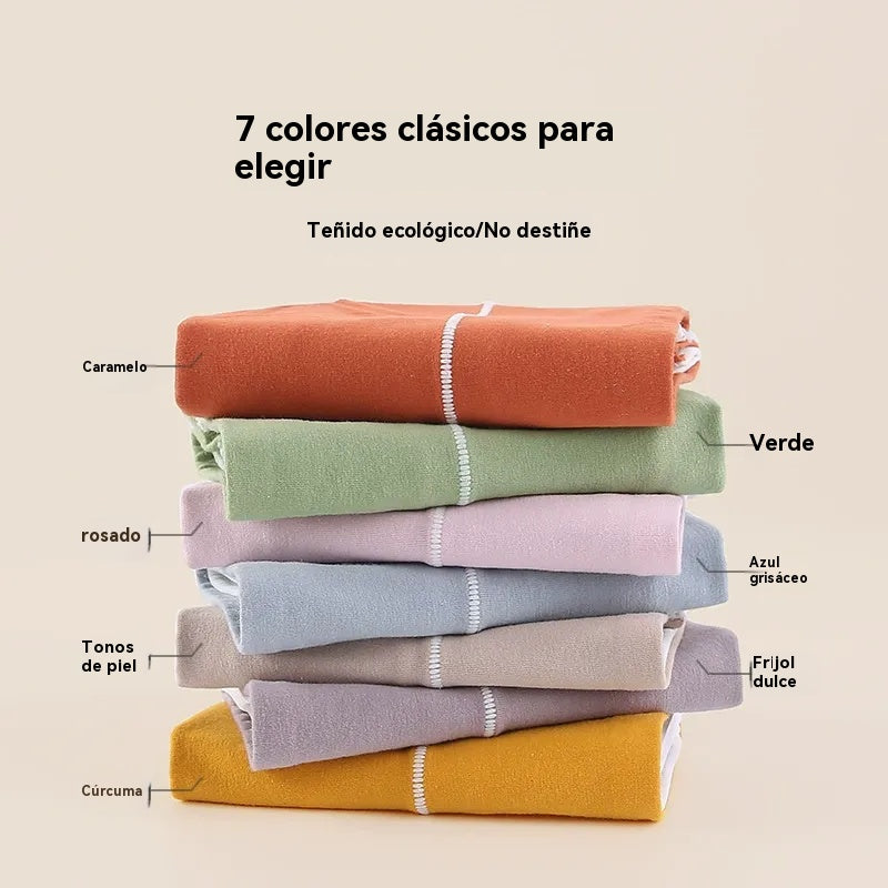 🎁【7-Pack】✨🩲 Γυναικεία εσώρουχα από 100% βαμβάκι με ψηλή μέση, αντιβακτηριακό ένθετο Graphene 7A, έλεγχο της κοιλιάς και ανόρθωση των γλουτών, αναπνέον εσώρουχο.