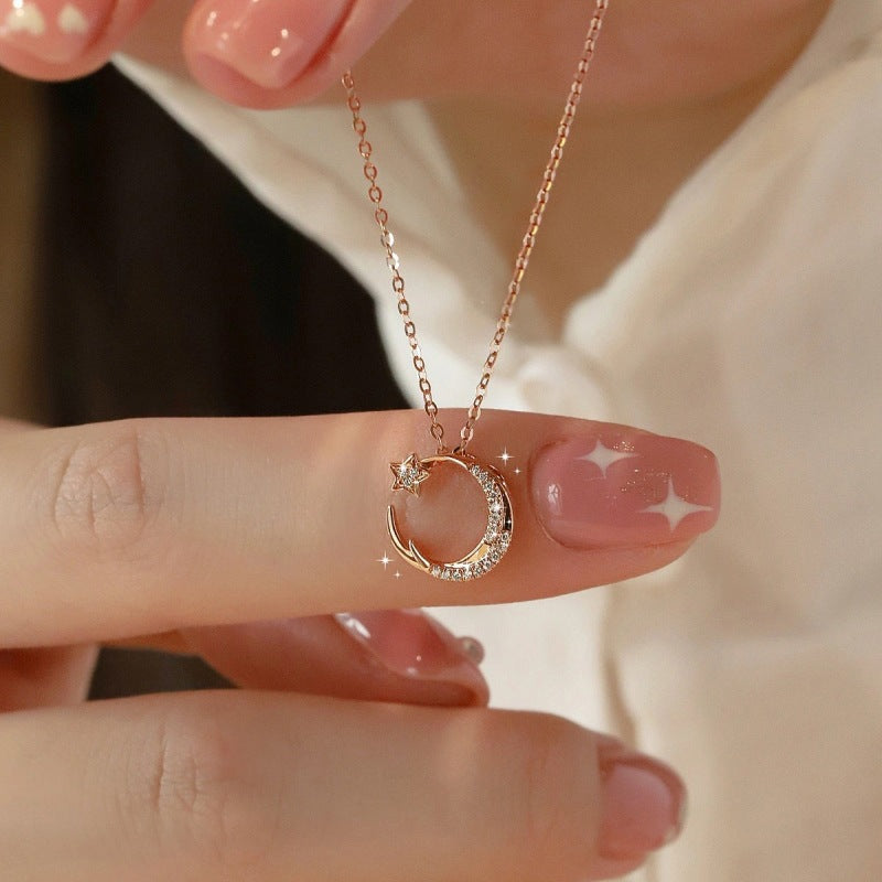 🔥Ειδική προσφορά περιορισμένης διάρκειας!!!【Αγοράστε 1 και πάρτε 1 δωρεάν】💖💎Κολιέ από ασήμι 925, νέο χρώμα, με διαμάντια