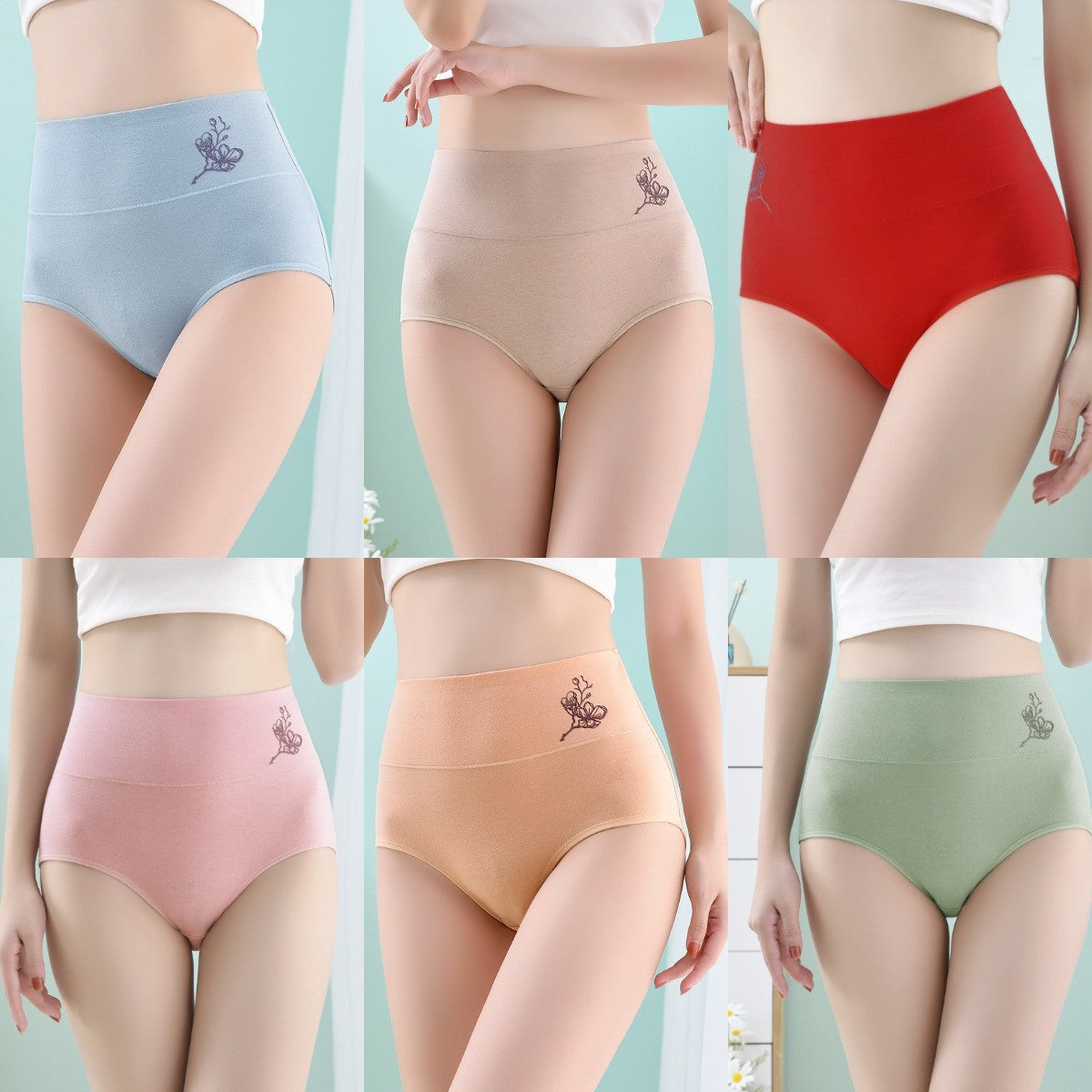 💖Τελευταία ημέρα 50% έκπτωση - Καθαρό βαμβάκι υψηλής μέσης υψηλής μέσης βαμβάκι συν το μέγεθος του ισχίου ανύψωσης παντελόνι ανύψωσης [40-100KG]