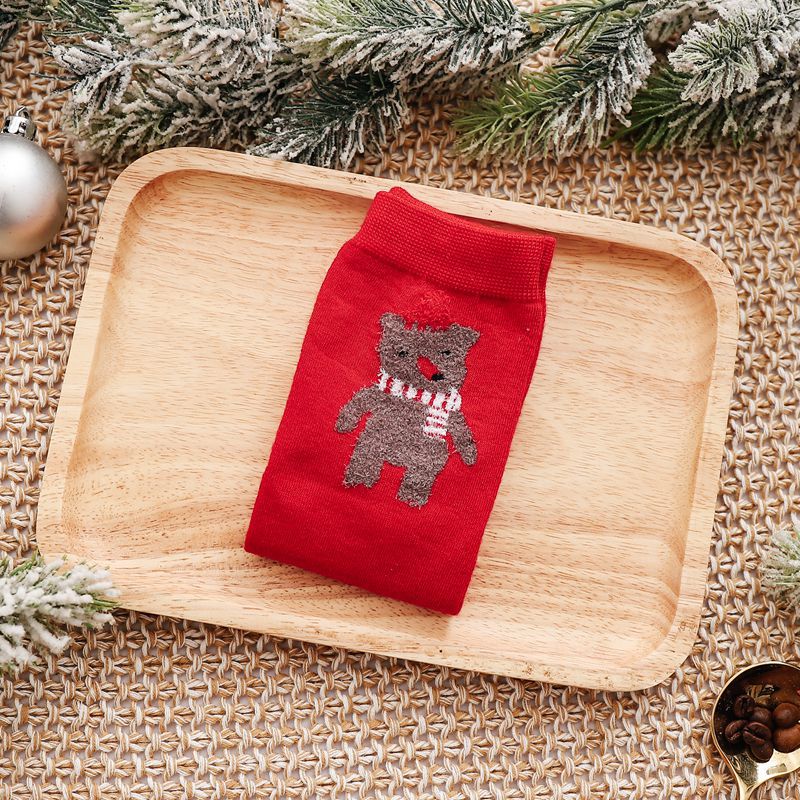 🔥【10 ζευγάρια，Μεγάλες Προσφορές】🔥Χριστουγεννιάτικες κάλτσες 2025, γυναικείες κάλτσες με σχέδια ζώων για το φθινόπωρο και τον χειμώνα, με σχέδια κινουμένων σχεδίων